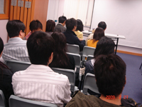 Trainees attending the DP seminar