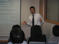 Dr Kenneth Chan sharing at the seminar