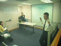 Dr Kenneth Chan sharing at the seminar